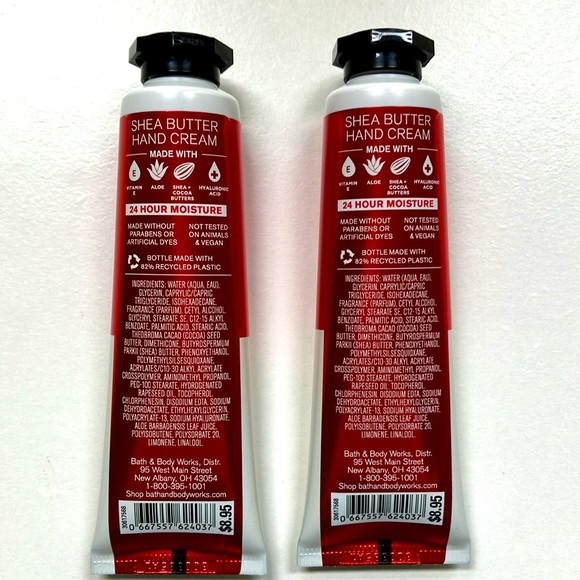 STRAWBERRY POUND CAKE HAND CREAM SET of 2 NWT - Picture 3 of 4
